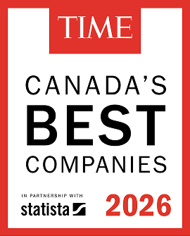 TIME Canada's Best Companies 2026 logo